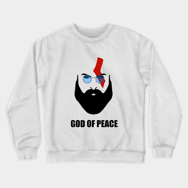 God of Peace Crewneck Sweatshirt by Yaalala